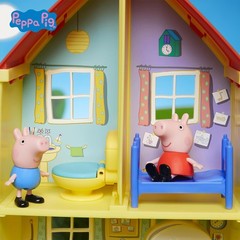 Peppa Pig Family Home Playset With 4 Figures and Car