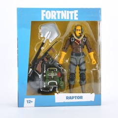 Fortnite Raptor w/Accessories & Weapons 7″ Action Figure Toys NEW Bulk Pack