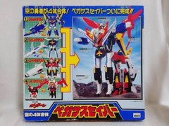 TAKARA Legendary Hero Da Garn Sky 4 Body Combination Pegasus Saber Japan