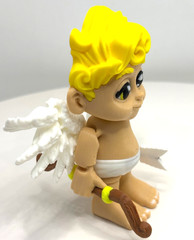 Adorable 3D Printed Cupid Figure with Wings and Bow – Valentine’s Day