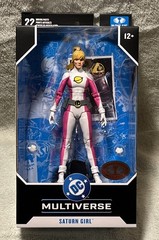 Mcfarlane DC Multiverse * Saturn Girl (DC Classic) Red Platinum 7″ Action figure