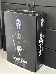 NECA Ultimate Ghost Face Returns New 2026 Scary Movie Scream Figure Ghostface