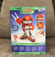Sonic The Hedgehog KNUCKLES 35th Anniversary Metal Knuckles VS Knuckles Jakks 🆕