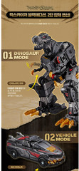 Miniforce Dinoid Emperor EX & Rex Kaiser Black Set Transforming Robot Korea