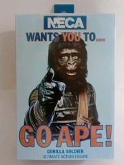 NECA Go Ape! Planet of the Apes Ultimate Gorilla Soldier 7″ Figure NEW & Sealed
