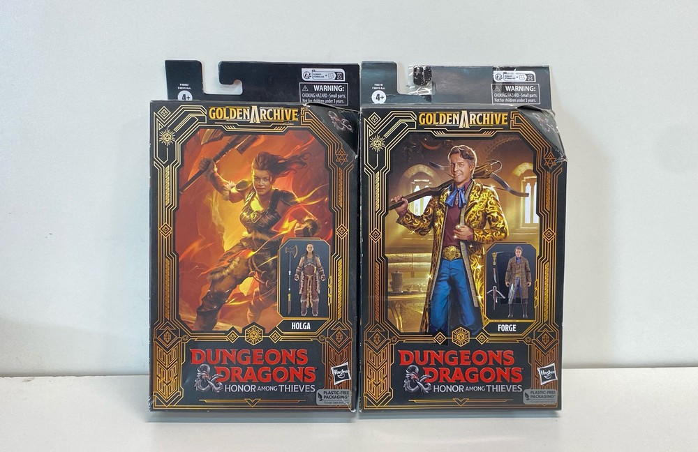 Dungeons & Dragons Honor Among Thieves Forge + Holga Action Figures