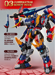 Miniforce Dinoid Warrior REX KAISER Transformer Robot Body Toy FedEx Express