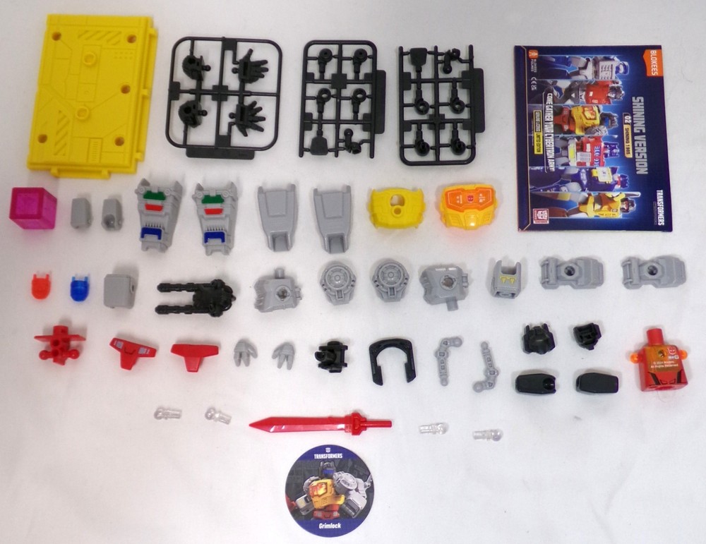 Blokees Transformers Shining Version 02 Grimlock 1985 Model Kit Figure Complete