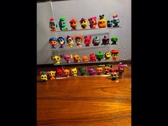Disney Doorables NEON GLOW PEEK Complete Set