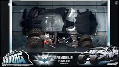 Super Cyborg Batman Batmobile Tumbler – Classic Movie Action Figure Collectible