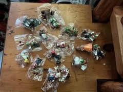 Lot Of 16 Nintendo Figures pvc Nintendo Super Mario Donkey Kong