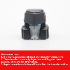 ABS casting Replacement Head Upgrade Kit For Shattered Glass Megatro -MSS STUDIO