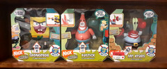 Lot of 3 – 2005 Fisher-Price Mattel SpongeBob SquarePants Talking Figurines NIB