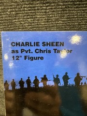 Sideshow Collectibles “Platoon” PVT. CRIS TAYLOR 12” Fig. Never Been Opened