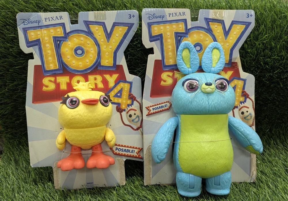 New Toy Story 4 Disney Pixar Bunny Ducky Action Figure 9 Inch Posable Rabbit