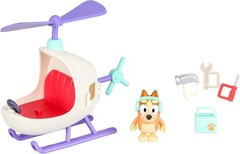 Vehicle & Figures Bingo’S Toy Helicopter Playset, Toddler Helicopter with Bingo