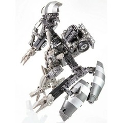 Constructicon Mixmaster Transforming Robot Cement Mixer Figure Toy
