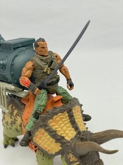 Dino Commander Triceratops Beast Taming Squad Dino and Wrangler Figure Playset