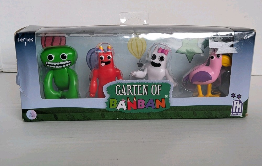GARTEN OF BANBAN 4 Pack Series 1 Figurines Phat Mojo 2024