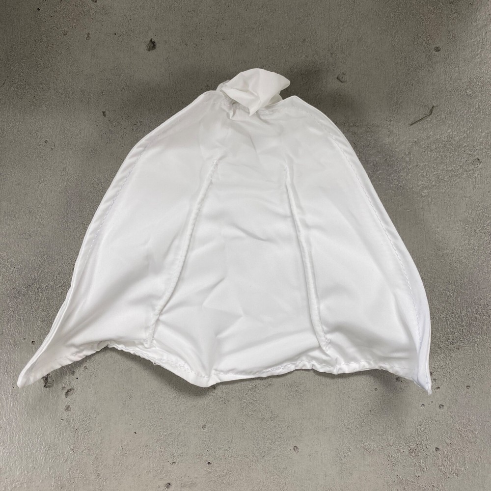SU-MF-C-GM: White Wired cape for McFarlane DC Ghost-Maker Action Figure