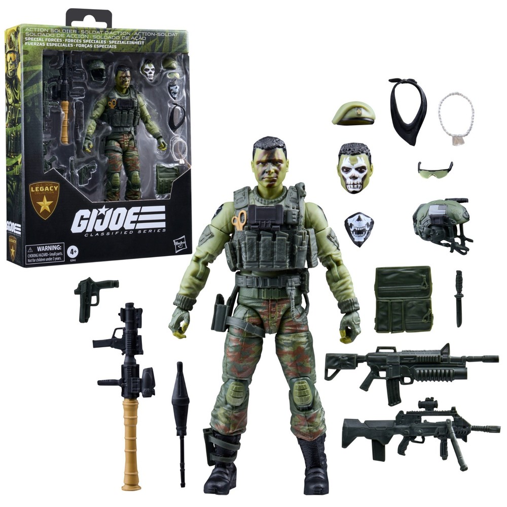 GI Joe Classified Series Legacy Action Soldier Special Forces 6 Inch Figure New