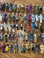 Gi Joe figure lot (3) random pick (3) 3.75 in ARAH Hasbro 80s 90s Great Deal!