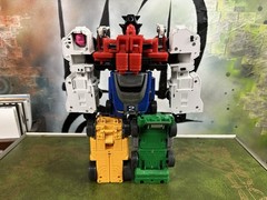 Vintage 1997 Bandai Power Rangers Carranger DX VRV ROBO Megazord Toy