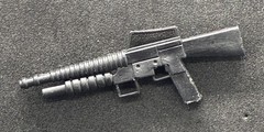 Punisher Marvel Universe Vintage 1990 Toy Biz Part Gun
