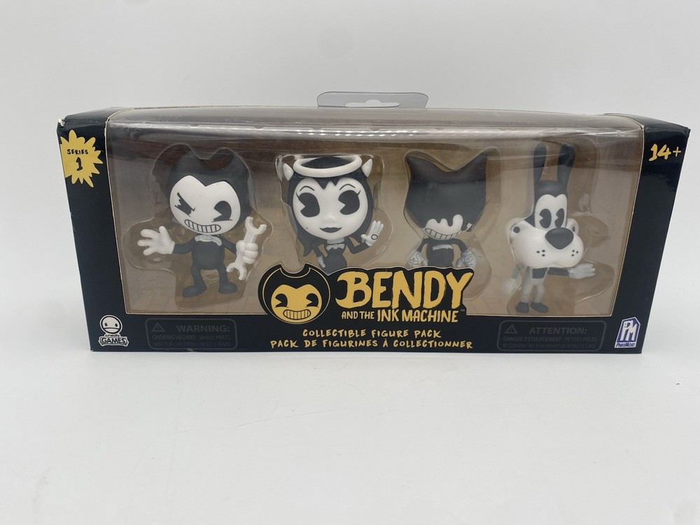 Bendy And The Ink Machine 4-Collectible Figure Pack Series 1