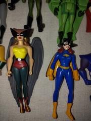 Huge Action Figure Lot of 15 DC Universe Justice League Unlimited 4″ Blue Beetle