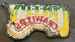 CREEPY CRAWLERS embroidered figure patch logo title emblem action playset bugs