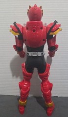 Power Rangers Dino Fury 12″ Figure Spiral Strike Red Ranger Lights Up.