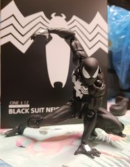 NEW CT Toys Messtoys Symbiote Spider-Man Black Spider Action Figure Boxed