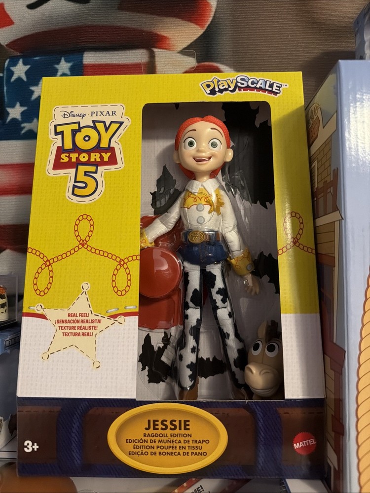 Disney Pixar Toy Story 5 Jessie Ragdoll Edition PlayScale Figure Mattel NEW