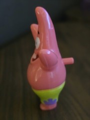 Spongebob Patrick Star Sonic Push Button Pop Out Tongue Figure