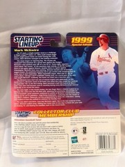 Mark McGwire 1999 Starting Lineup Home Run Record Breaker St Louis Cardinals
