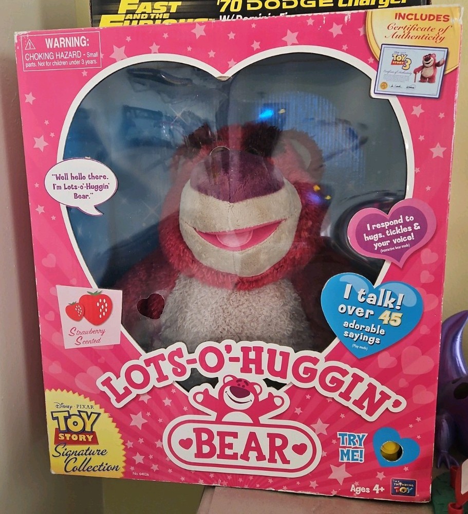 2010 Disney Pixar Toy Story 3 Lots-O’-Huggin’ Bear Collector’s Edition