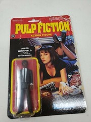 NEW Funko Reaction Pulp Fiction Jules Winnfield 3 3/4 Retro Style Action Figure