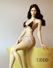 1:6 UANDD Game Ver. PH Suntan Skin NO Finger Bone 12″ Female Action Figure Body