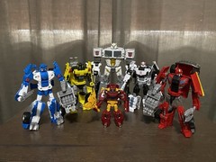 Transformers Combiner Wars Optimus Maximus Set Of 6
