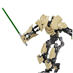 32cm Star General Grievous Action Figure with Lightsaber Building Blocks Toy
