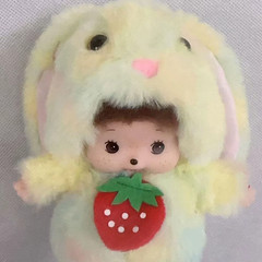 15Cm PP Cotton Medal Monkey Cute Toy 15CM Transformed Doll Girl Bag Pendant Chil