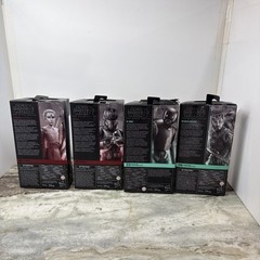 Starwars Black Series 6“ Action figures Omega,echo,K-2S0,Bodhi Rook Lot Of 4