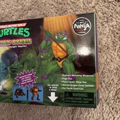 PlaymatesToys Mutatin’ Donnie Action Figure Donatello Sealed