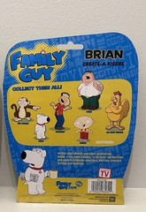 Family Guy Dog Brian Create Death Action Figures 2013 Walgreens Exclusive