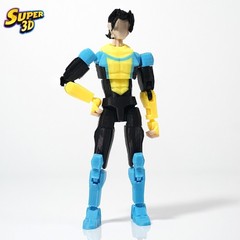 SUPER 3D Invincible Mark Grayson 14cm Multi-Joint Action Figure Toy