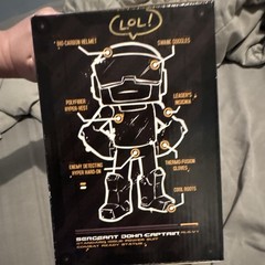 Ultra-rare Newgrounds Tankmen signed box figure