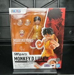 Bandai SH Figuarts One Piece Monkey D Luffy Marineford Action Figure Sealed NEW!