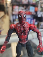 Spider-Man 2 ToyBiz Tobey McGuire Super-Poseable 6” Action Figure 2003
