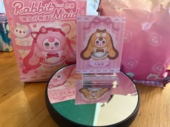 LEWA Yumi Rabbit Maid Story Pudding Plush Pendant Blind Box Figure Confirmed